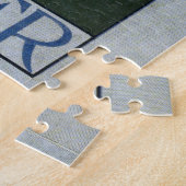 Vintages Jugendstil-Werbeplakat - Pfau Puzzle (Seite)