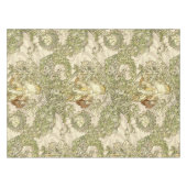 Vintages Jugendstil-Woman Blumenmuster von Mucha Tischdecke (Vorderseite (Horizontal))