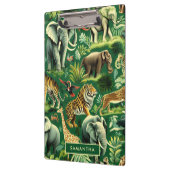 Vintages Jungtiermuster Klemmbrett (Links)