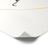 Vintages Käfer-Illustrationspopster Poster (Ecke)