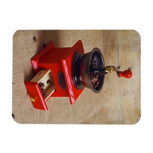 Vintages Kaffeemaschine Magnet (Horizontal)