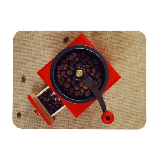 Vintages Kaffeemaschine Magnet (Horizontal)