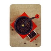 Vintages Kaffeemaschine Magnet (Vertikal)