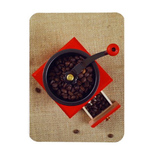 Vintages Kaffeemaschine Magnet (Vertikal)