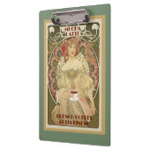 Vintages Kaffeepaket Klemmbrett (Links)