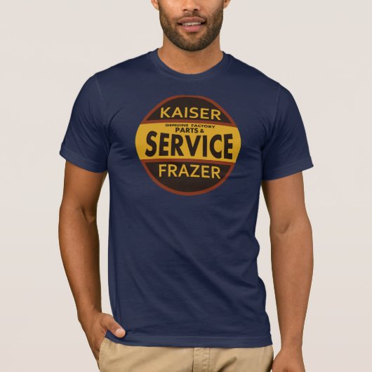 Vintages Kaiser-Frazer-Servicezeichen T-Shirt (Vorderseite)