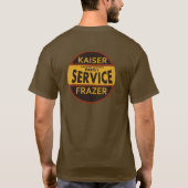 Vintages Kaiser-Frazer-Servicezeichen T-Shirt (Rückseite)