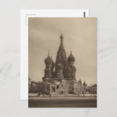 Vintages kaiserliches Russland Postkarte (Vorne/Hinten)
