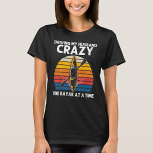 Vintages Kajak für Frauen Mama Kajak Paddeln Liebe T-Shirt