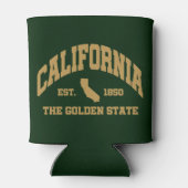 Vintages Kalifornien Dosenkühler (Rückseite)