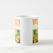 Vintages Kalifornien Kaffeetasse (Mittel)