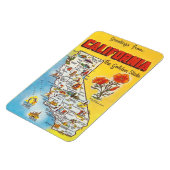 Vintages Kalifornien Magnet (Linke Seite)