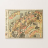 Vintages Kalifornien-Puzzle Puzzle (Horizontal)