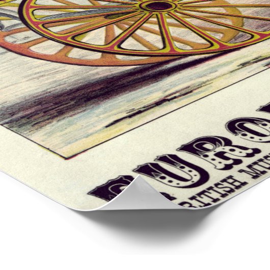 Vintages Kalliope! Das wunderbare Operonikum Poster (Ecke)