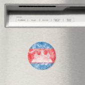 Vintages Kambodscha Magnet (In Situ (Geschirrspüler))