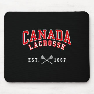 Vintages Kanada Lacrosse 1 Mousepad