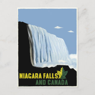 Vintages Kanada und Niagara Falls Travel Postkarte