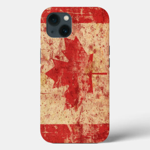 Vintages kanadisches Flag Maple Leaf Design Phone  Case-Mate iPhone Hülle
