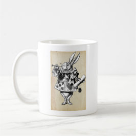 Vintages Kaninchen im Herzen Kaffeetasse