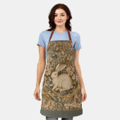 Vintages Kaninchen im mittelalterlichen Stil Schürze (Getragen)