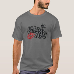 Vintages Kapitel 100 Kleine Lippen glücklich Gebur T-Shirt
