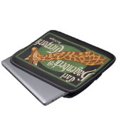 Vintages Karl Hagenbecks Tierpark Circus Poster Laptopschutzhülle (Vorne Knopf)