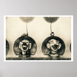 Vintages Karneval-Poster Poster