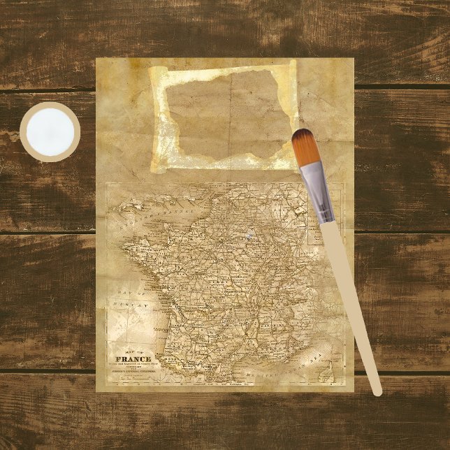 Vintages Kartenbuch (Von Creator hochgeladen)