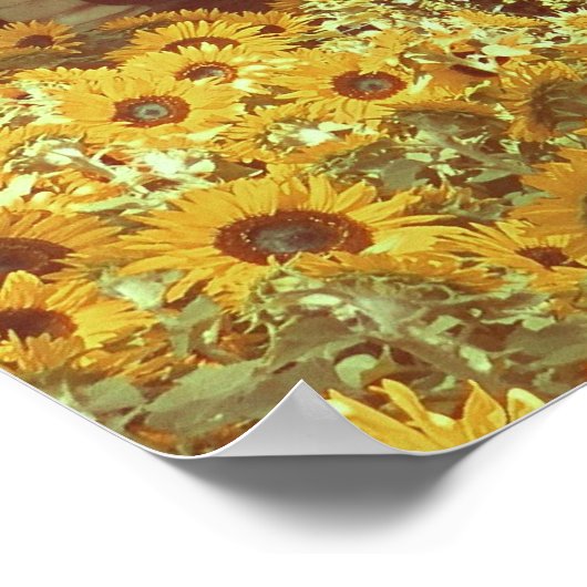 Vintages Karussell Poster (Ecke)