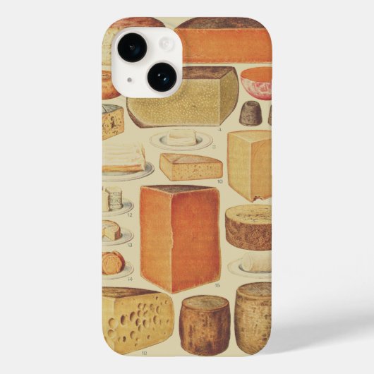 Vintages Käsediagramm Case-Mate iPhone Hülle (Rückseite)