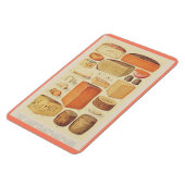 Vintages Käsediagramm Magnet (Linke Seite)