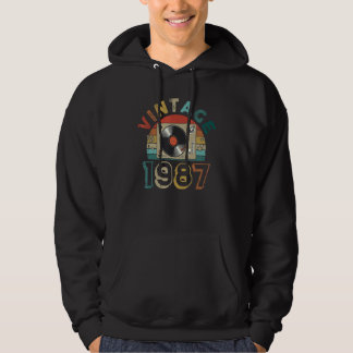 Vintages Kassettenband 1987, 35 Jahre alt Hoodie