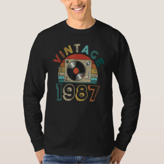 Vintages Kassettenband 1987, 35 Jahre alt T-Shirt