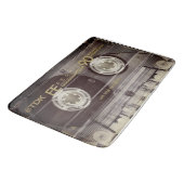 Vintages Kassettenband Badematte (Schrägansicht)