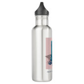 Vintages Kassettenband der 90er Jahre Edelstahlflasche (Links)