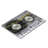 Vintages Kassettenband Notizblock (Linke Seite)