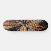 Vintages Kastanienleaf-Skateboard Skateboard (Horizontal)