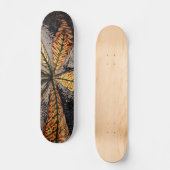 Vintages Kastanienleaf-Skateboard Skateboard (Vorderseite)
