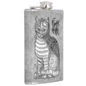 Vintages Katalogblatt Illustration Flachmann (Rechts)