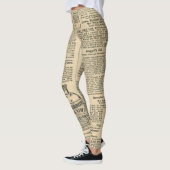 Vintages Katalogdesign Leggings (Links)