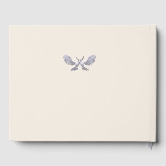 Vintages katholisches Gästebuch (Rückseite)