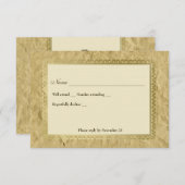 Vintages katholisches Kreuz uAwg RSVP Karte (Vorne/Hinten)