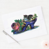 Vintages Kätzchen in Lady's Shoe Sticker (Umschlag)