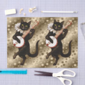 Vintages Katzengewebe Seidenpapier (Handwerk)