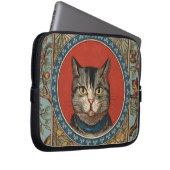 Vintages Katzenleben für Kitty Cat Classic Laptopschutzhülle (Vorne Rechts)