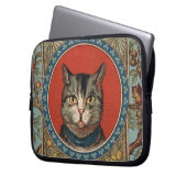 Vintages Katzenleben für Kitty Cat Classic Laptopschutzhülle (Vorderseite Links)