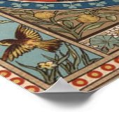 Vintages Katzenleben für Kitty Cat Classic Poster (Ecke)