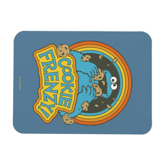 Vintages Keksmonster | Cookie Frenzy Magnet (Horizontal)