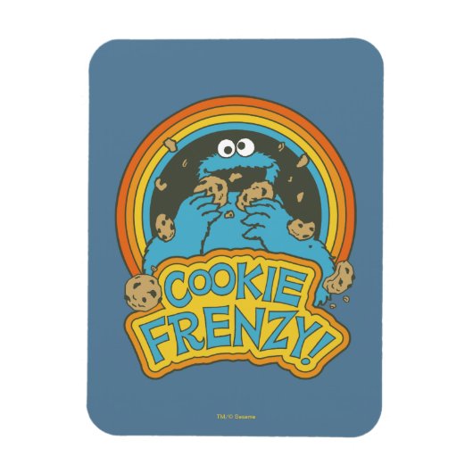 Vintages Keksmonster | Cookie Frenzy Magnet (Vertikal)