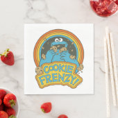 Vintages Keksmonster | Cookie Frenzy Serviette (Beispiel)